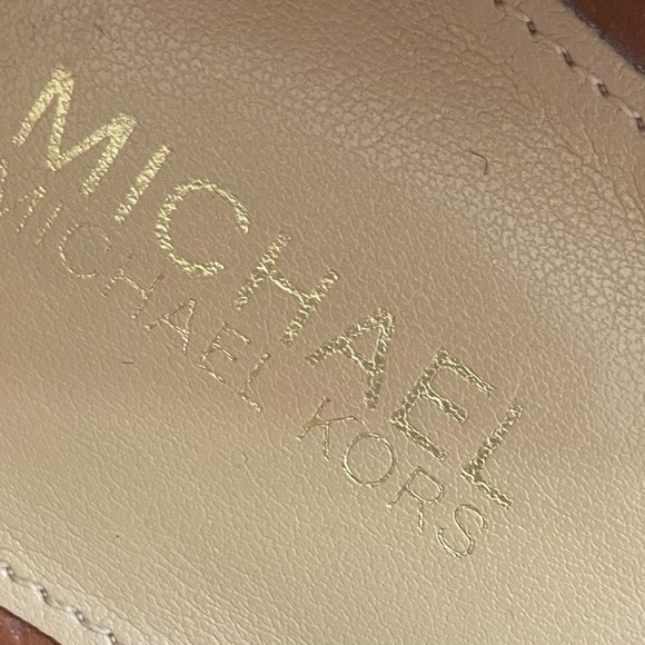 MICHAEL KORS tan heels🌻 - Picture 5 of 9